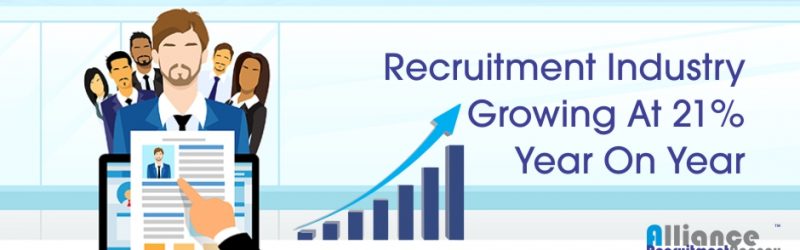Recruitment Industry Growing At 21% Year On Year
