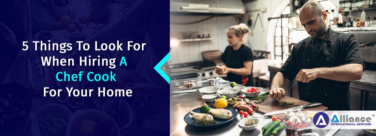 Things To Know When Hiring A Chef Cook For Your Home