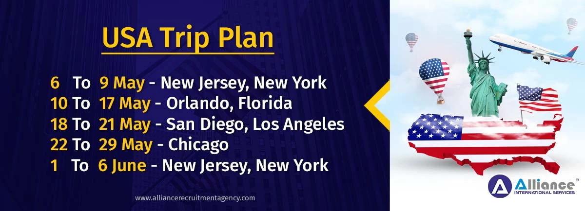 USA Trip Plan